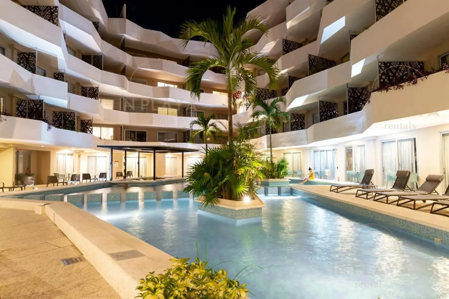 Appartamento Luxury Condo 1Br Kitchen Ac Gym Pool Cinema Playa del Carmen Messico